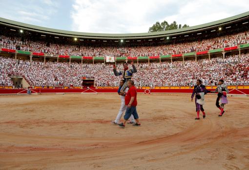 Cayetano, en San Fermín