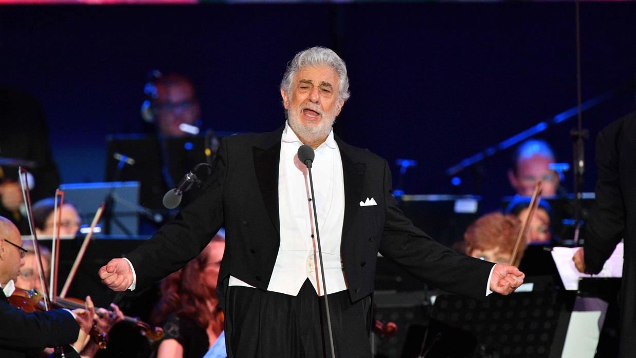 El tenor Plácido Domingo