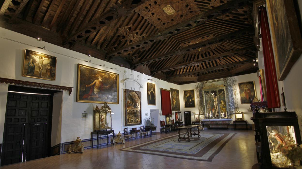 Interior del museo del convento de Santa Paula