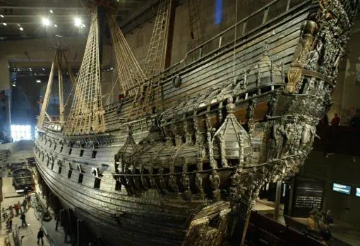 El Vasa, en su museo de Estocolmo