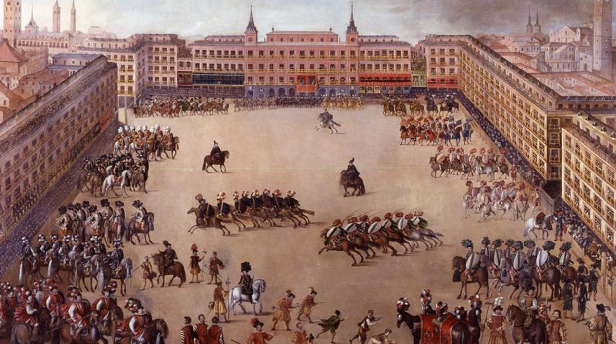 Fiesta Real en la Plaza Mayor de Madrid (1623)