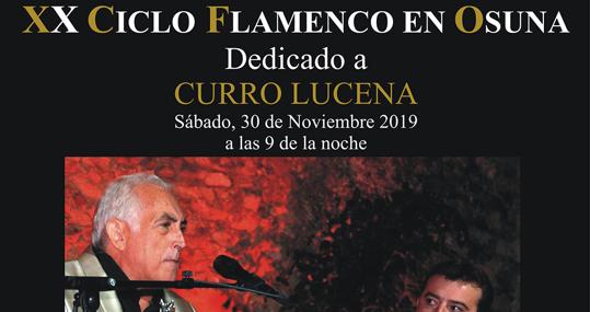 Cartel del ciclo Flamenco de Osuna