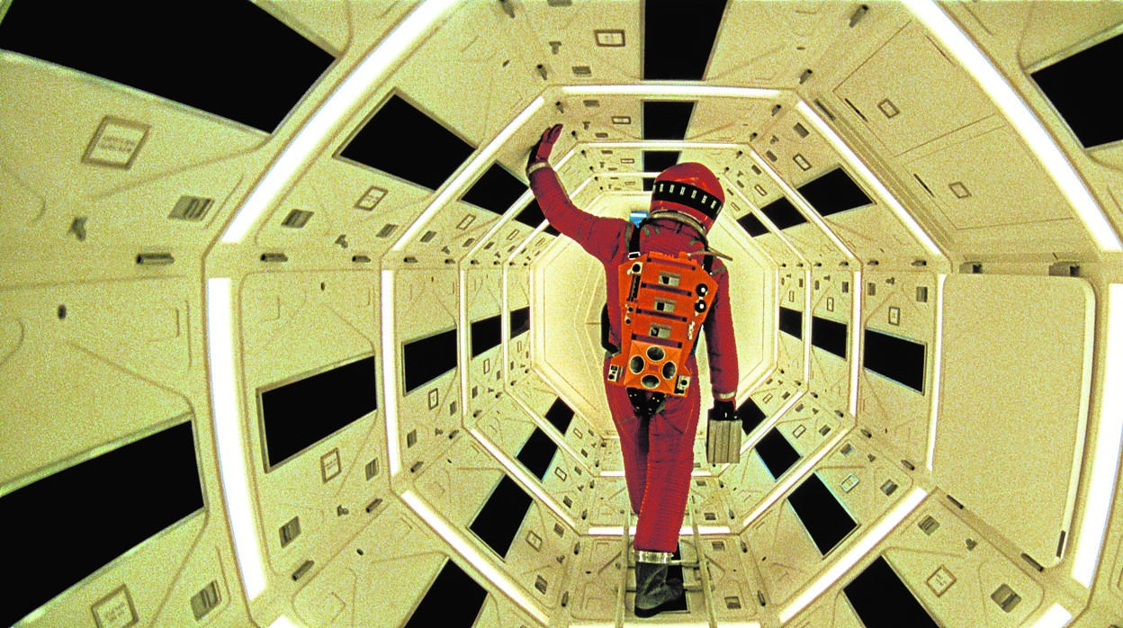 Una escena de la película «2001: Una odisea del espacio» (1968), dirigida por Stanley Kubrick y cuya banda sonora incluye música de Richard Strauss