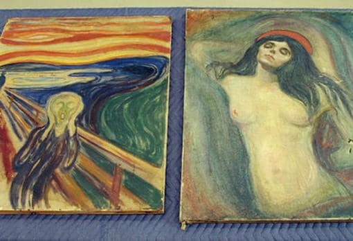 «El Grito» y «Madonna», de Munch, fueron recuperados tras su robo en el Museo Munch de Oslo