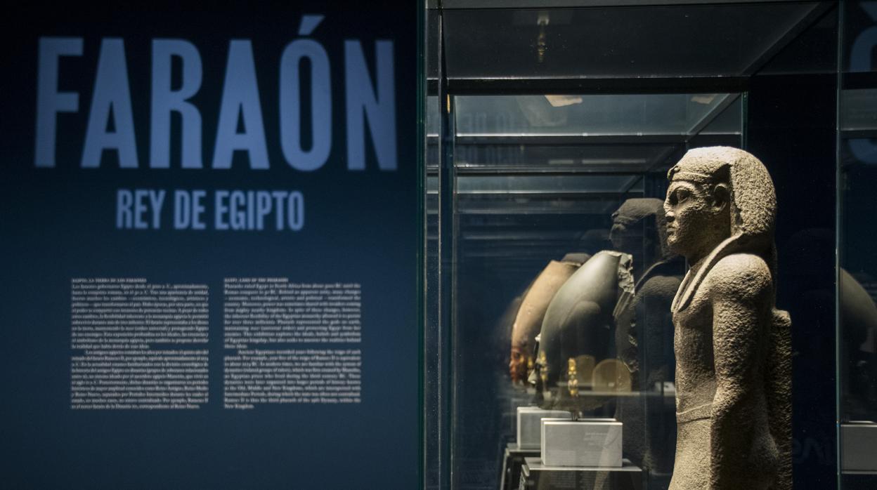 La muestra «Faraón. Rey Egipto» en el Caixaforum