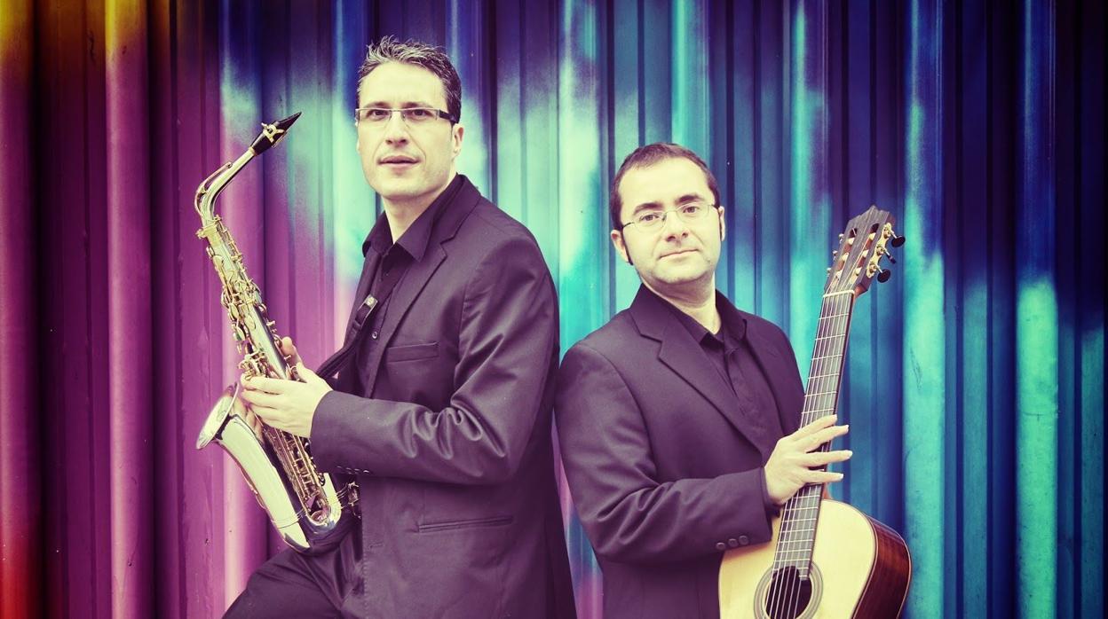 Alfonso Padilla (saxofón) y Alberto Plaza (guitarra) forman Icarus Dúo