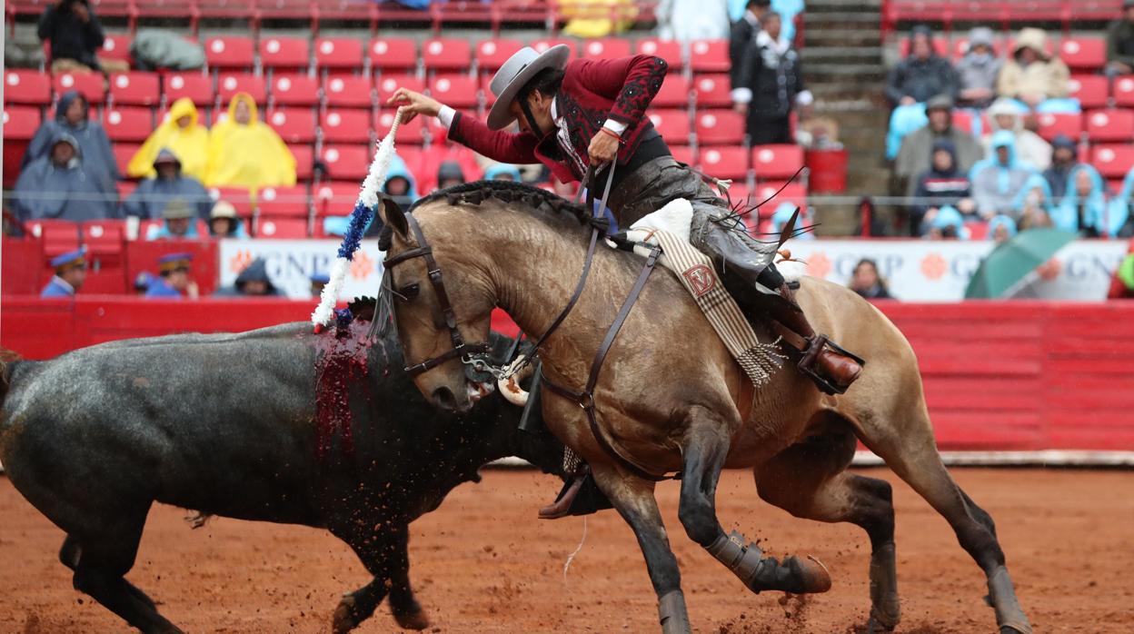 Diego Ventura, el domingo en La México