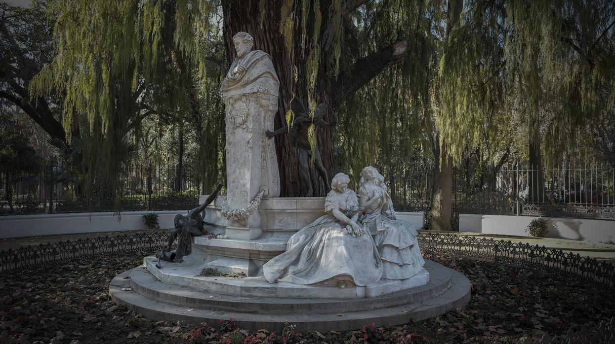 La ruta culmina en la Glorieta de Bécquer, en el Parque de María Luisa