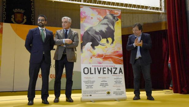 Carteles taurinos de Olivenza, la primera feria de figuras