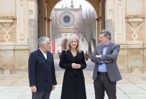 Juan Antonio Álvarez Reyes, Patricia del Pozo y Álvaro Rodríguez Fominaya