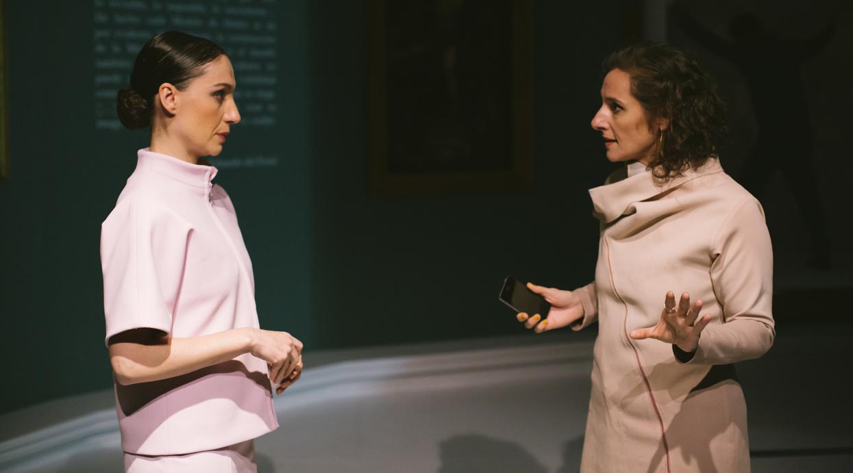 Eva Rufo y María Morales, en una escena de «Atentado»