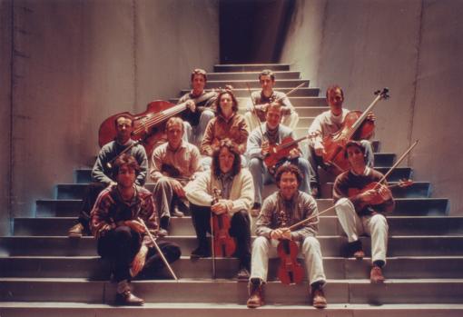 La Orquesta Barroca de Sevilla en sus inicios en 1996