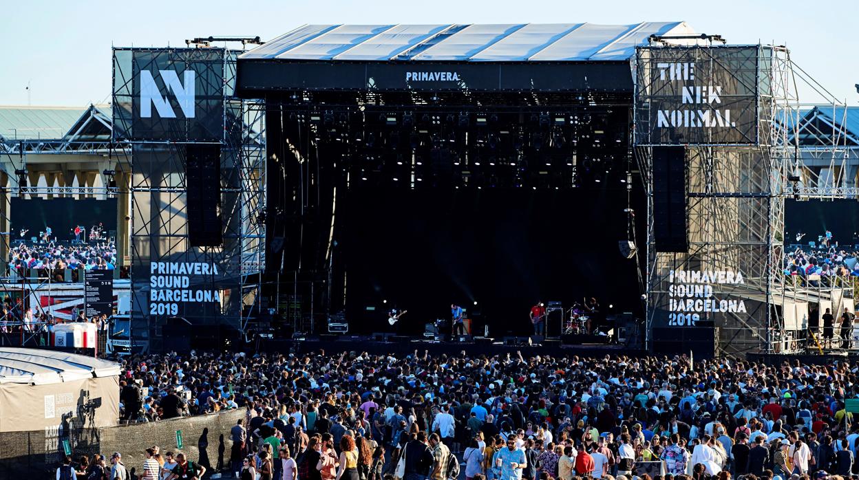 Ambiente de la última edición del Primavera Sound en Barcelona