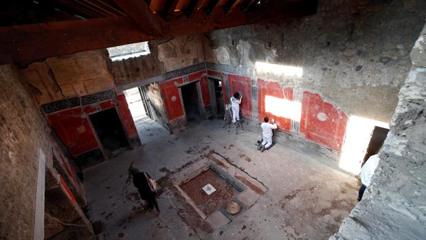 Reabre la espectacular Casa de los Amantes de Pompeya