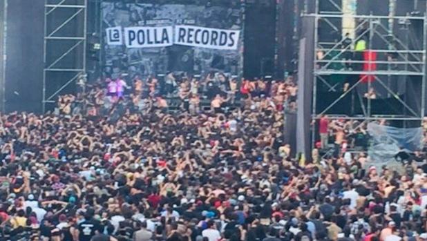 La Polla Records suspende un concierto en Chile por invasión de escenario