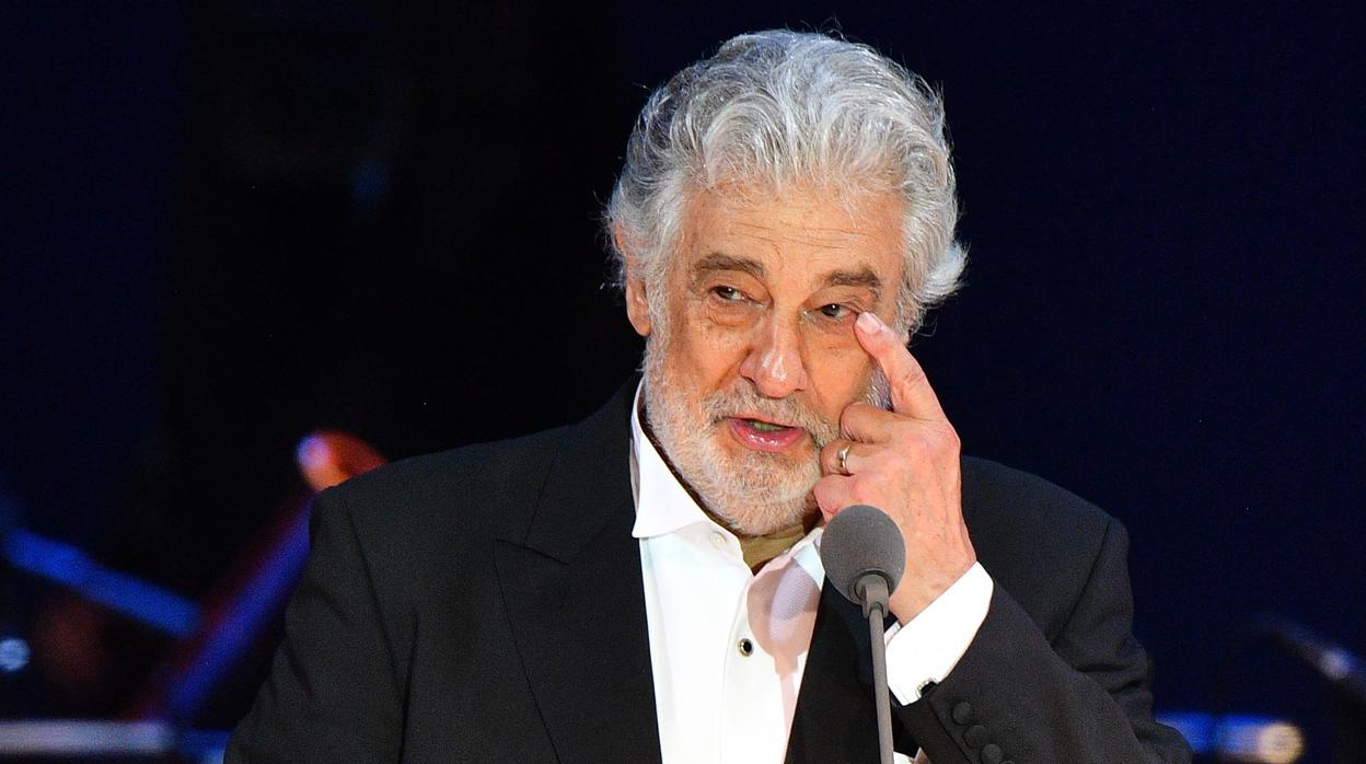 El tenor Plácido Domingo