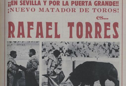 Cincuenta años de la alternativa de Rafael Torres, último afluente de la Escuela Sevillana