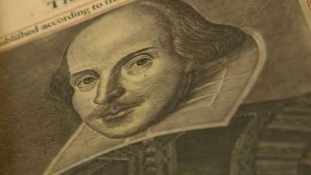 Si Shakespeare levantara la cabeza