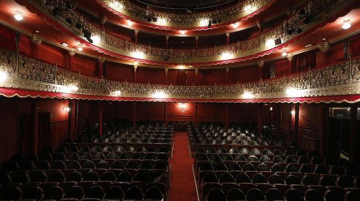 El patio de butacas del teatro Lara, vacío