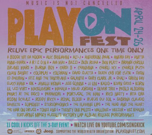 Ed Sheeran, Coldplay... Las estrellas de Warner Music se unen para la primera edición de PlayOn Fest