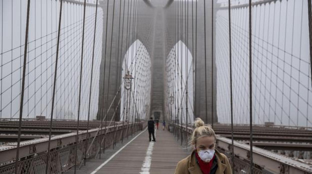 Imagen del puente de Brooklyn, en Nueva York