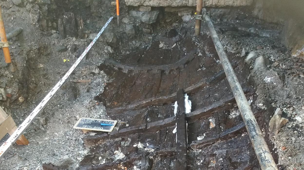 Encuentran en Croacia un «barco cosido» romano de hace 2.000 años en buen estado