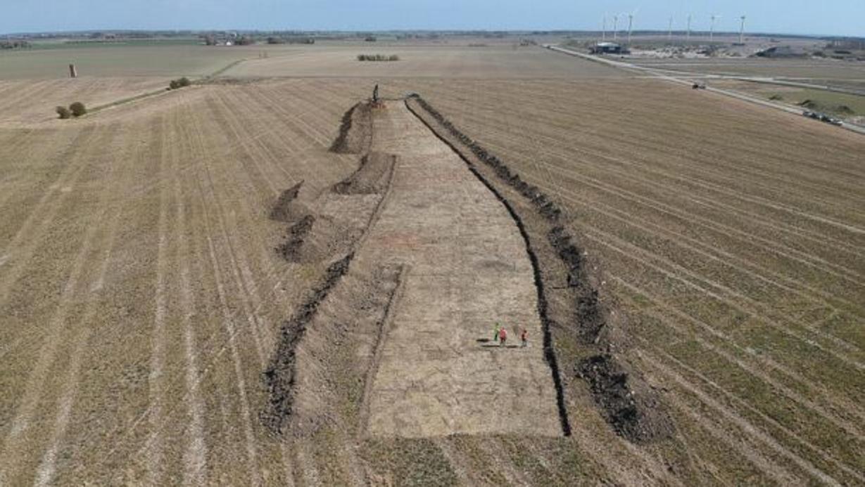 Descubren una gigantesca estructura defensiva de la Edad de Hierro Romana