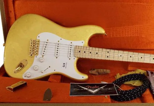 La Stratocaster Gold Leaf de Clapton