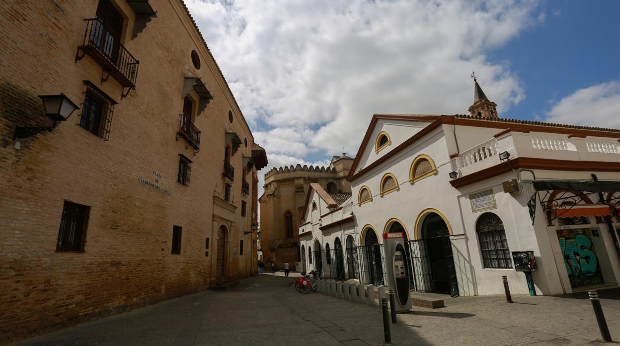 Vista del Palacio de los Marqueses de la Algaba