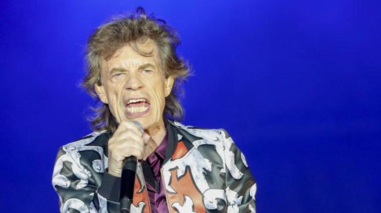 Mick Jagger, en un concierto en 2018