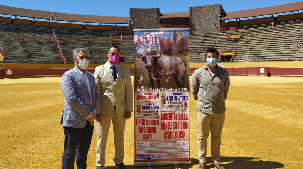 Presentada oficialmente la feria taurina de Ávila, la primera tras el estado de alarma