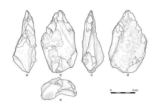 Descubren una «sofisticada» hacha realizada hace 1,4 millones de años por el Homo erectus