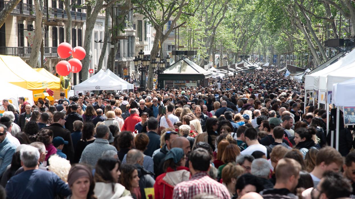 Imagen del Sant Jordi el pasado año