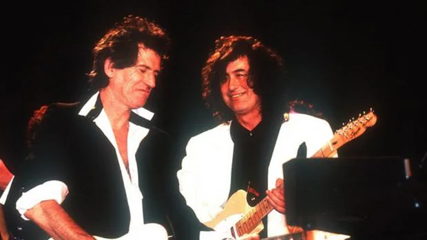 Los Rolling Stones lanzan un nuevo tema inédito con Jimmy Page de Led Zeppelin