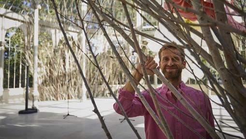 Petrit Halilaj, en el Palacio de Cristal