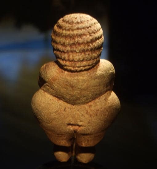 Reverso de la Venus de Willendorf