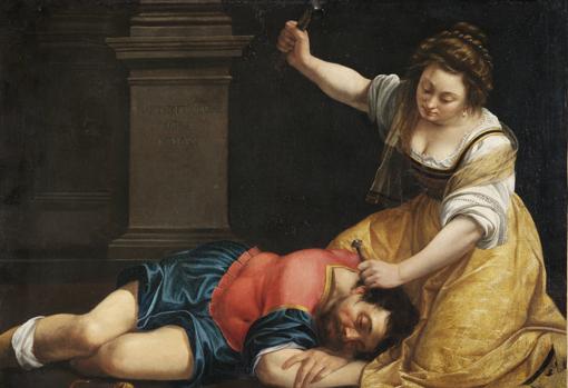 «Jael y Sísara», de Artemisia Gentileschi