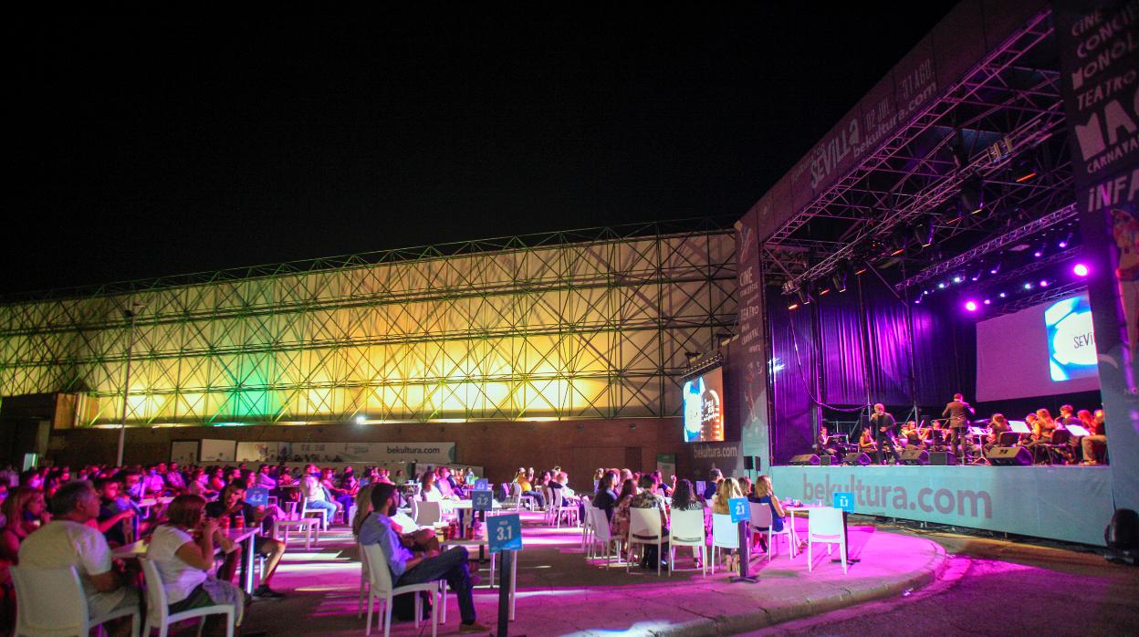 El Fibes sevillano, durante un concierto la semana pasada