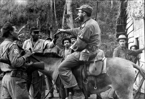 Fidel Castro en Sierra Maestra