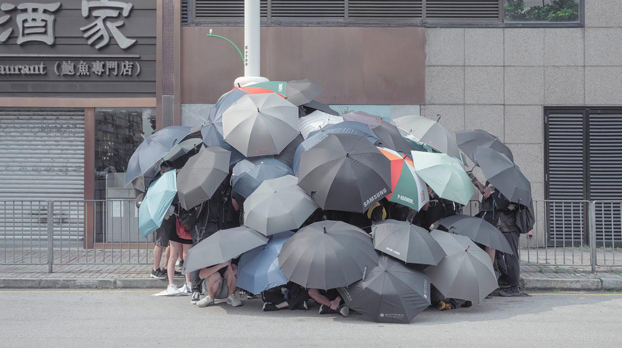 La imagen se echa a las calles de Getxo