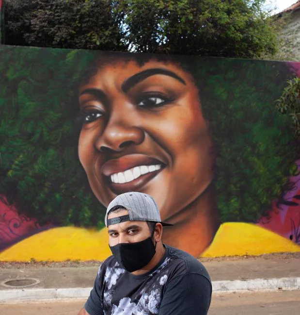 Fábio da Costa Gomes, el grafitero brasileño al que ha hecho famoso Viola Davis