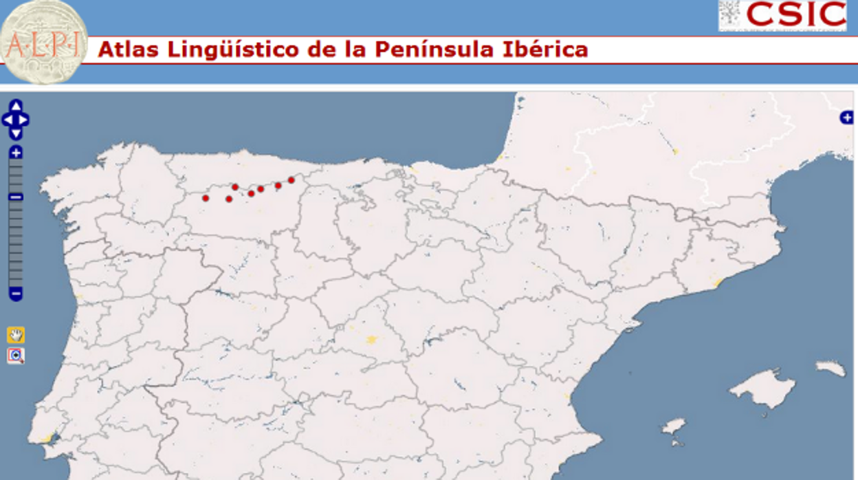 Los resultados del uso de «Briezu» en los pueblos para hablar de «Cuna»