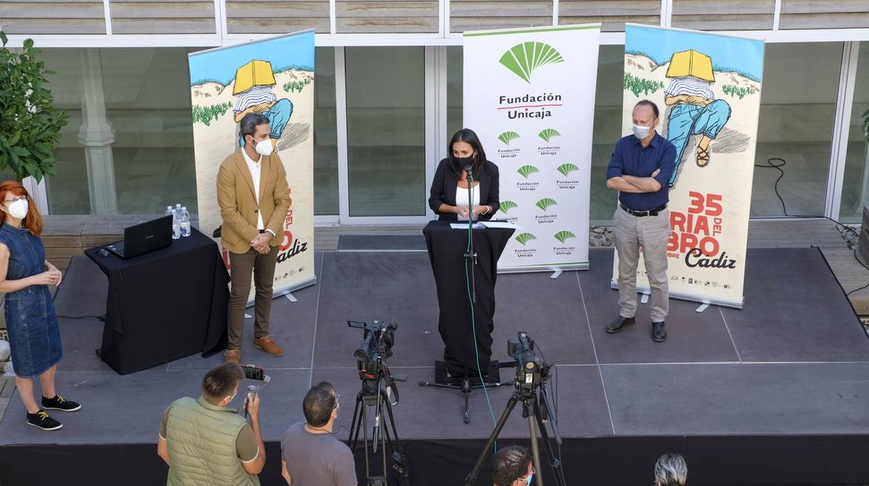 Acto de presentación de la Feria del Libro de Cádiz 2020