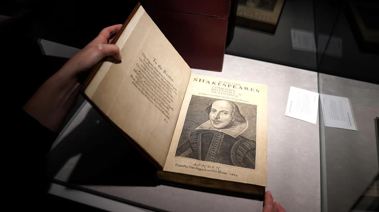 La copia del «First Folio» de Shakespeare subastada