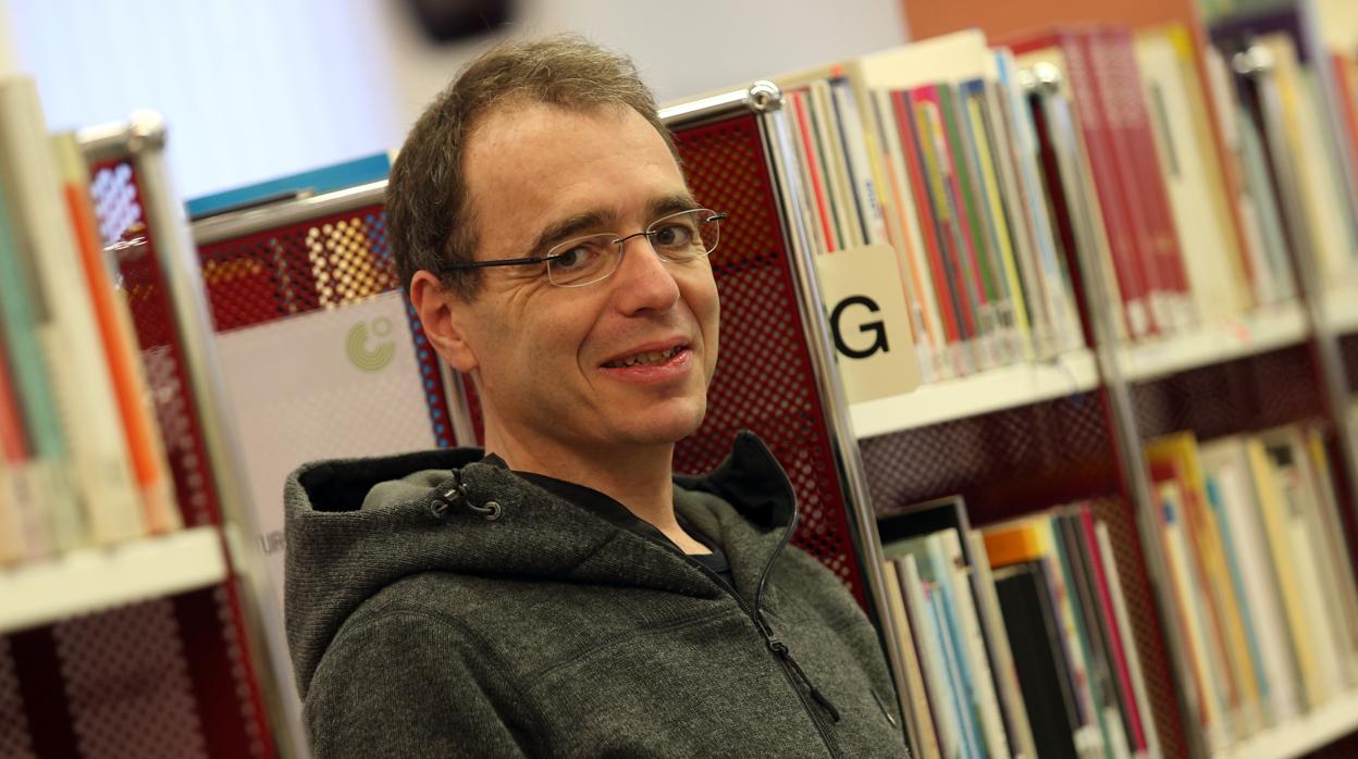 El autor David Safier en Madrid en el 2014