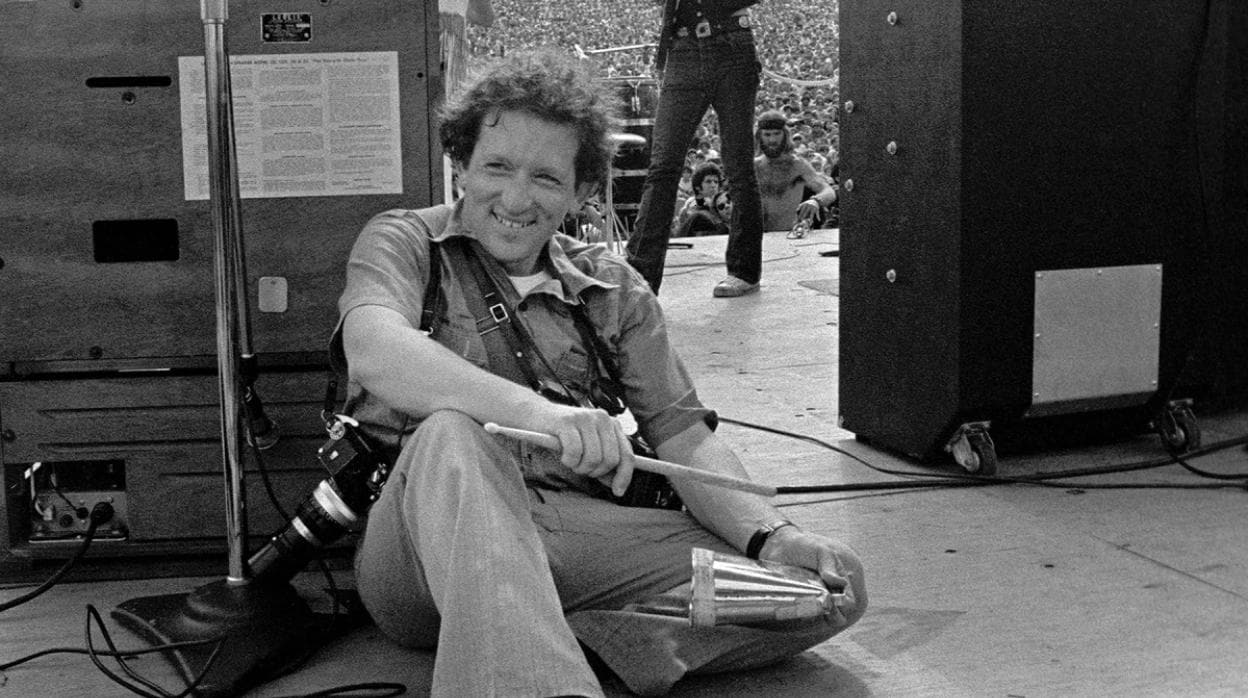 Baron Wolman en el festival de Woodstock