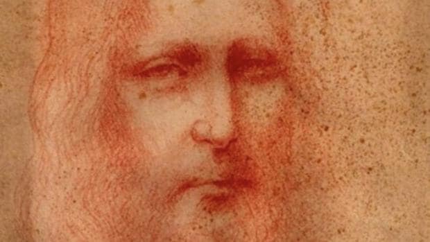 Atribuyen a Leonardo un dibujo con un retrato de Cristo