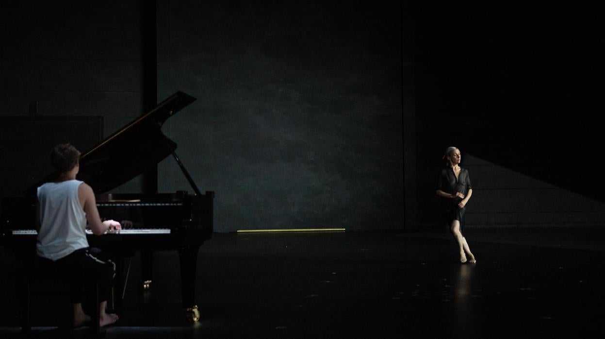 Anne Teresa de Keersmaeker y Pavel Kolesnikov