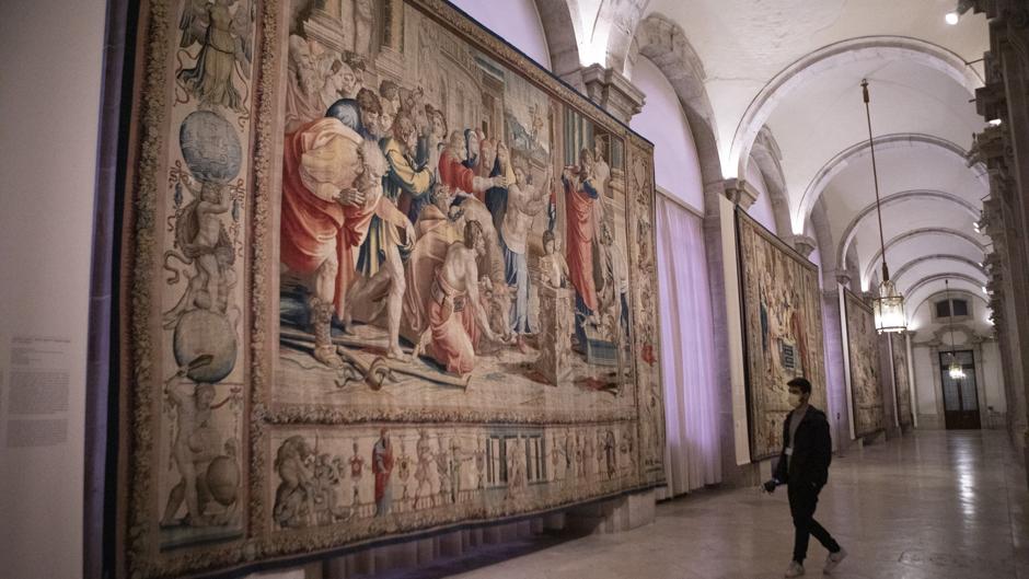 La tapicería más célebre del Renacimiento «resucita» en el Palacio Real de Madrid