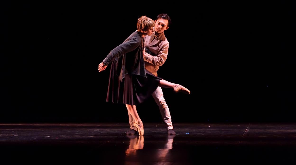 Uno de los momentos de la obra del Balletto di Siena